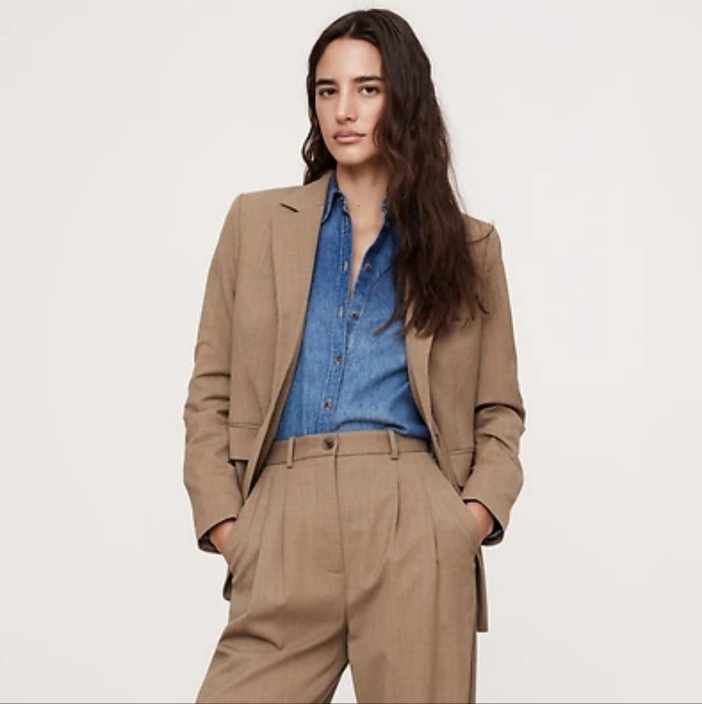 Banana Republic Classic Brown Blazer - Picture 3 of 12